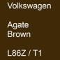 Preview: Volkswagen, Agate Brown, L86Z / T1.